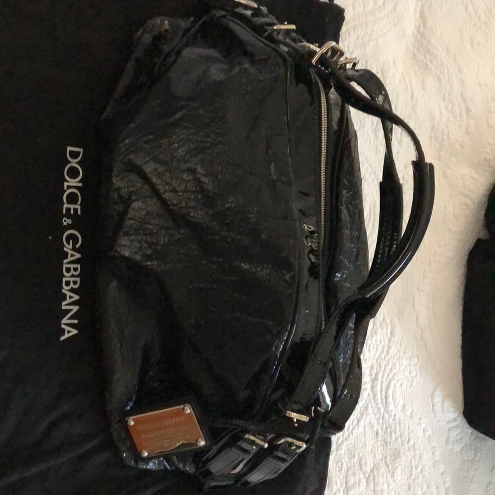 Dolce & Gabbana Miss Bunny Black Leather Bag